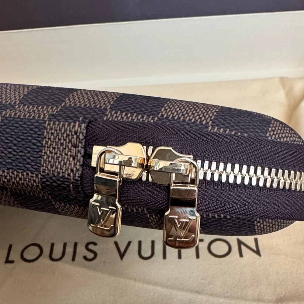 Louis Vuitton Dark Brown Checkered Laptop Bag